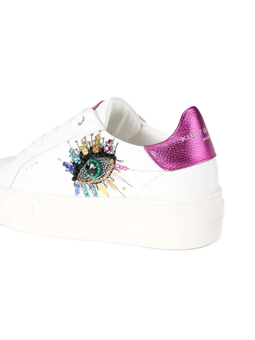 Kurt Geiger London Sneakers met kralen Wit