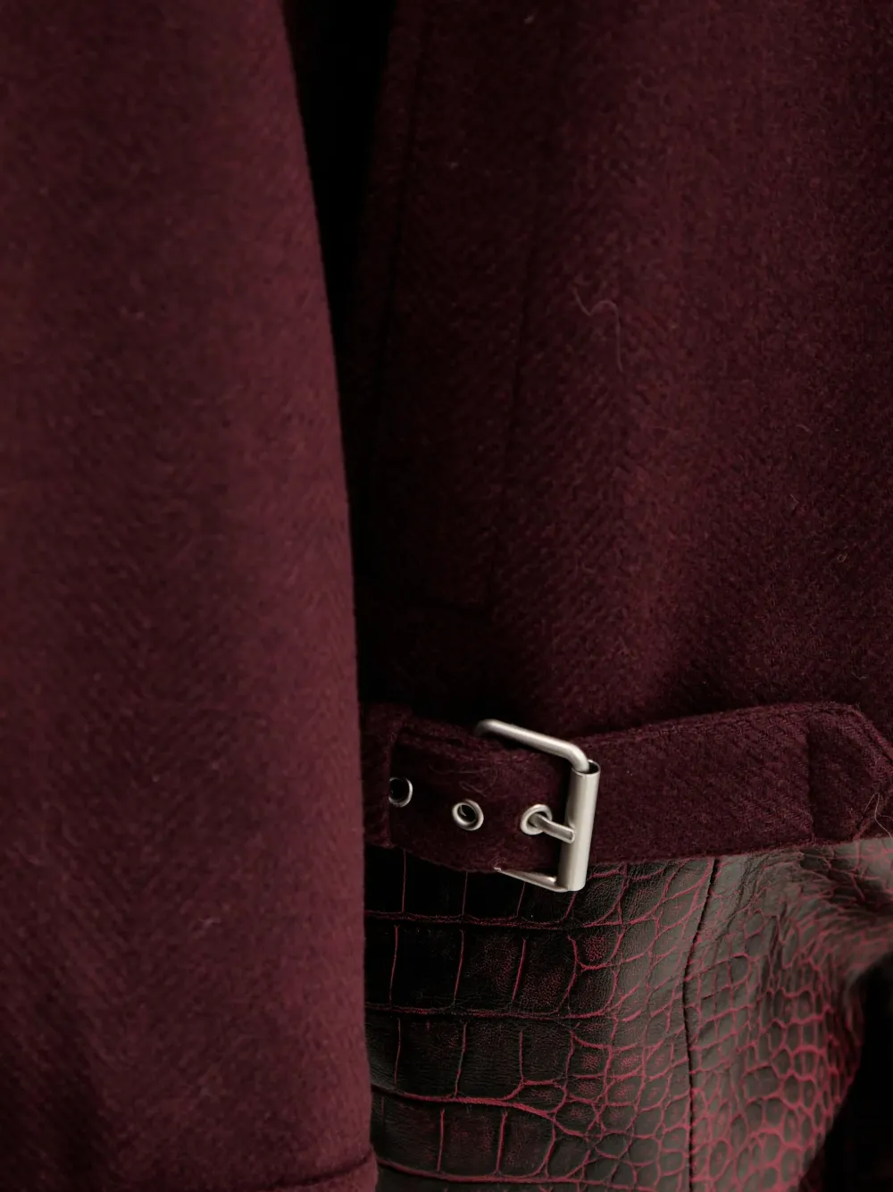 Gzdiaz Silver Zip-Detail Jacket