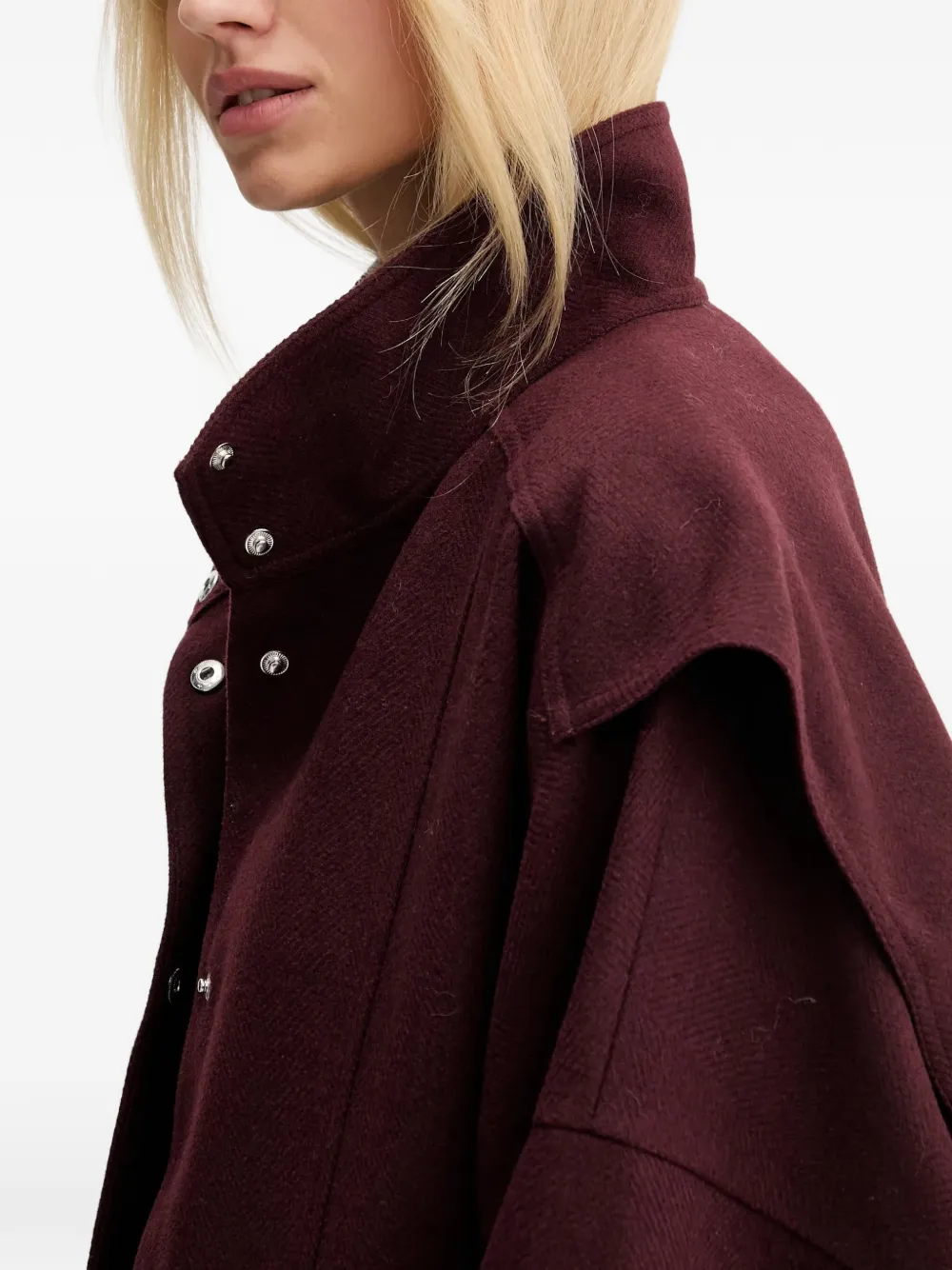 Gzdiaz Silver Zip-Detail Jacket