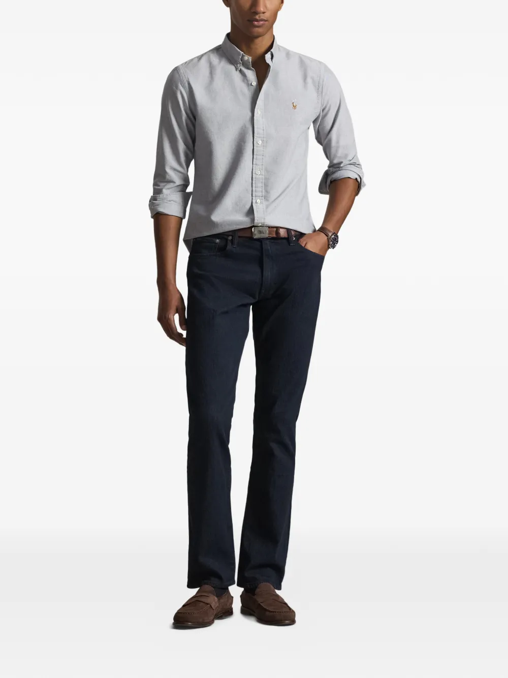 Polo Ralph Lauren Oxford overhemd Blauw