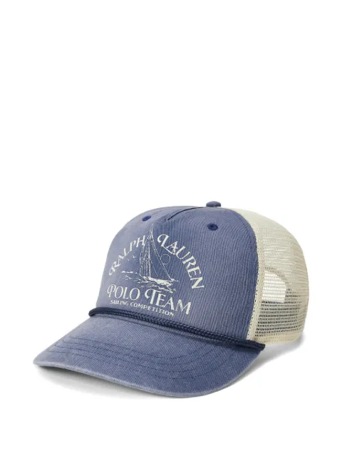 Polo Ralph Lauren printed trucker cap