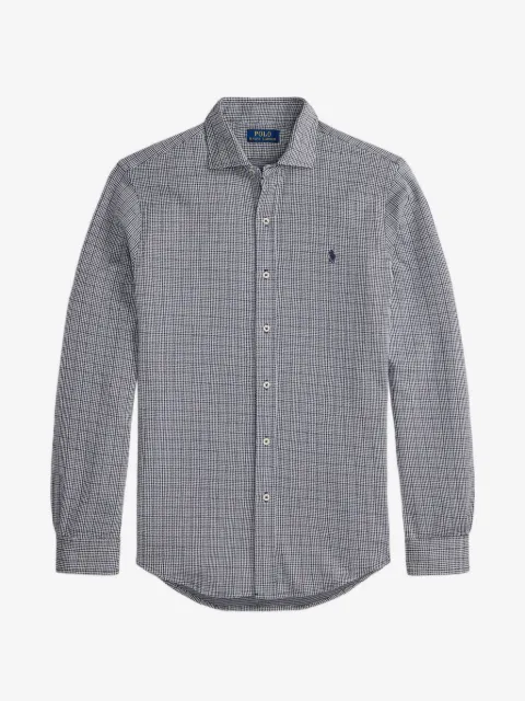 Polo Ralph Lauren checked-patterned shirt