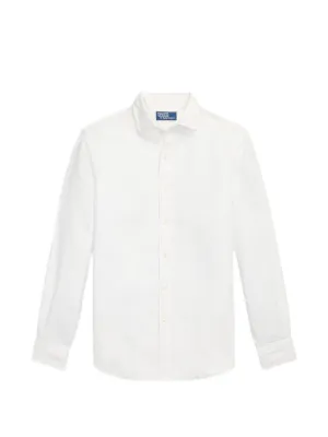Ralph Lauren Purple Label Linen Shirt | White | FARFETCH