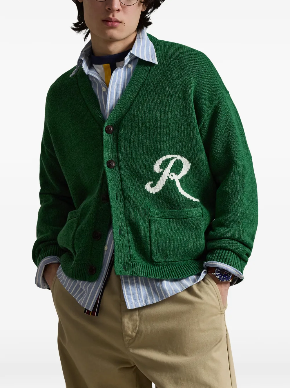 Polo Ralph Lauren Wollen vest Groen