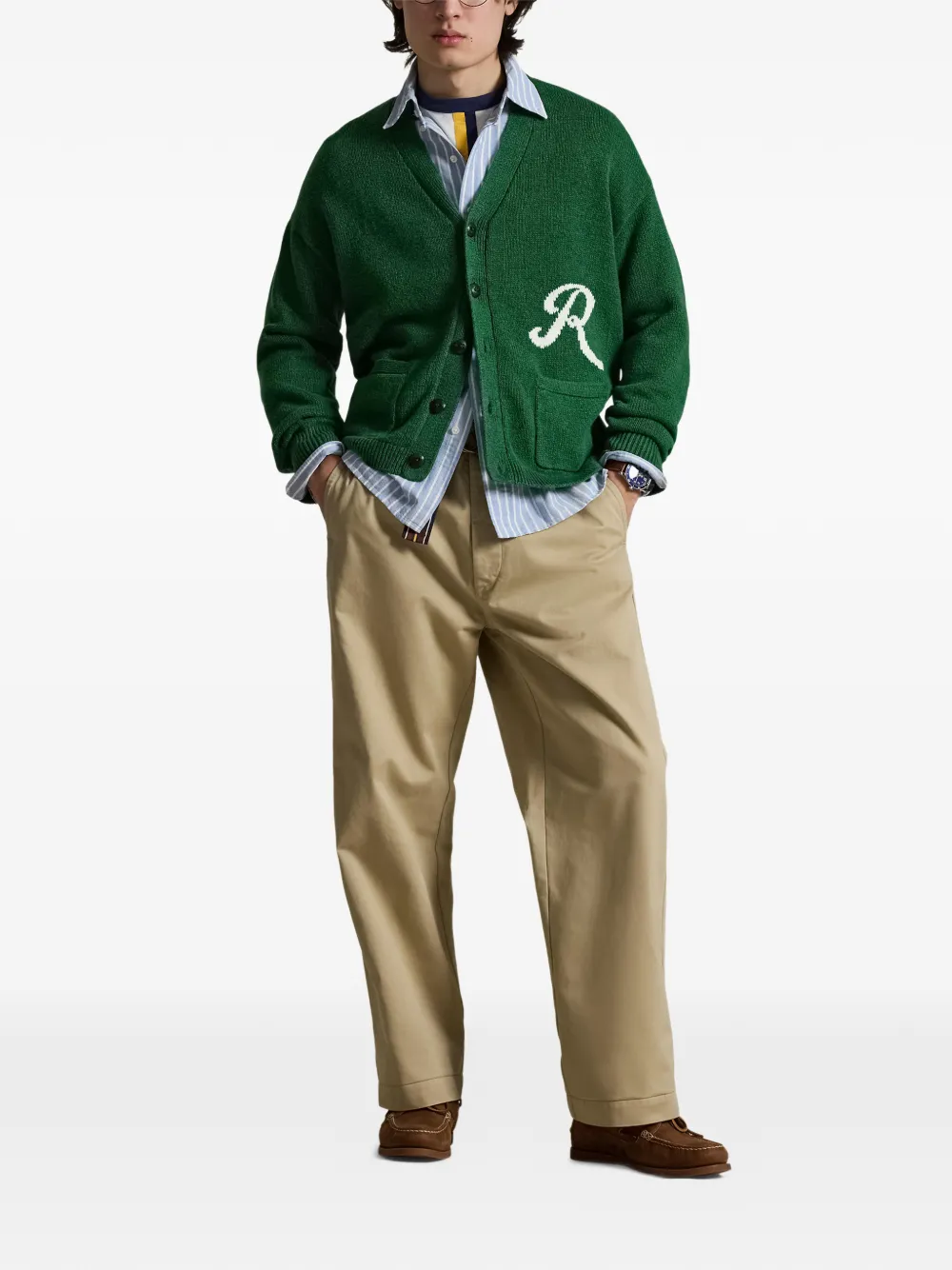 Polo Ralph Lauren Wollen vest Groen
