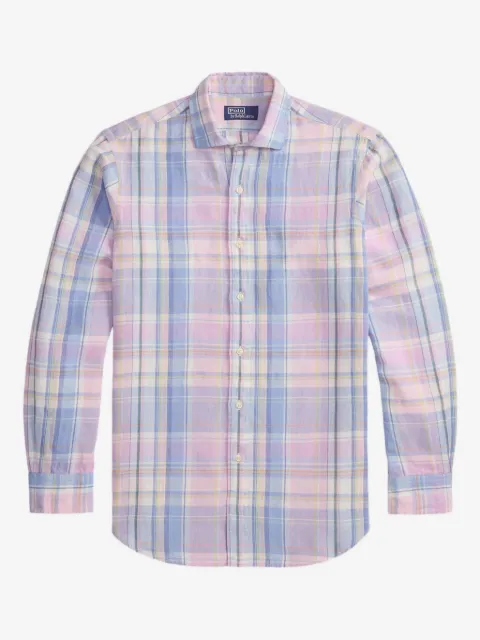 Polo Ralph Lauren camisa con cuadros estampados
