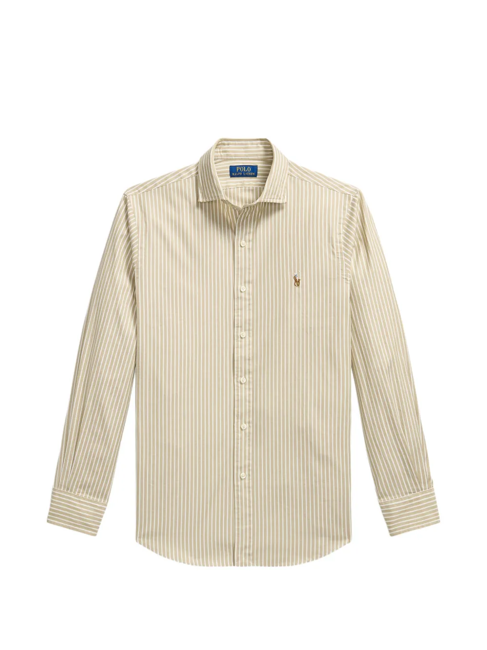 Polo Ralph Lauren striped embroidered shirt - Nude