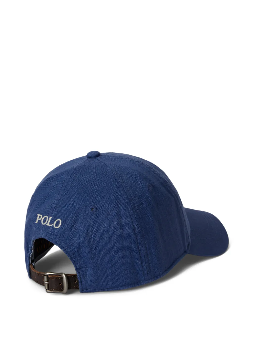 Polo Ralph Lauren Honkbalpet met geborduurd logo Blauw