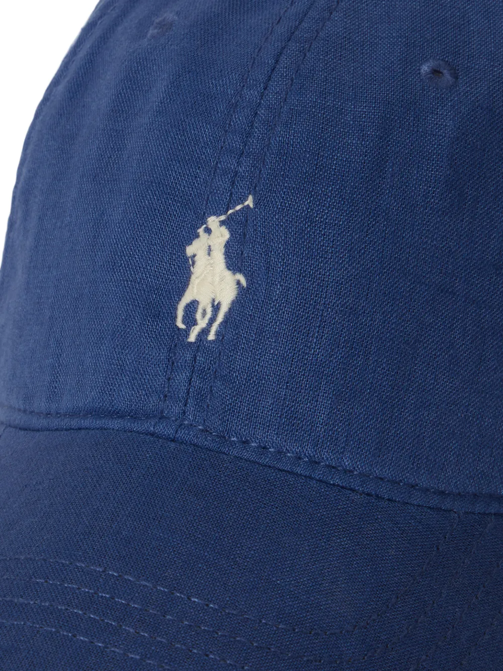 Polo Ralph Lauren Honkbalpet met geborduurd logo Blauw