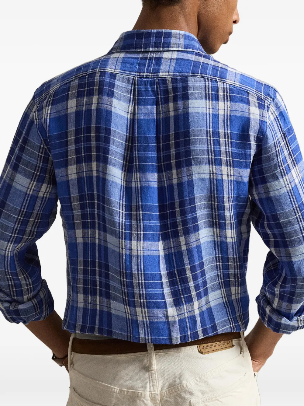 Polo Ralph Lauren Geruit overhemd Blauw