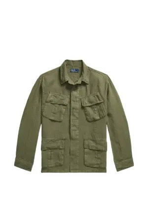 Ralph Lauren RRL ユーティリティ ポケット シャツ | ブラウン