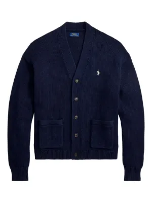 Polo Ralph Lauren zip-up Wool Jumper | Blue | FARFETCH