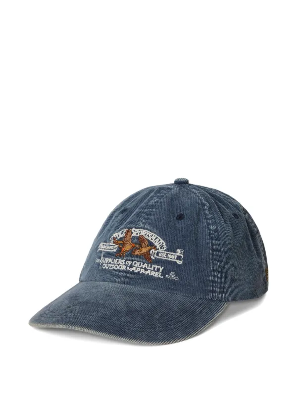 n*様 POLO RALPH LAUREN Ralph ロゴ コーデュロイ　キャ 美品 POLO RALPH LAUREN The Ralphロゴ コーデュロイ ボールキャップ