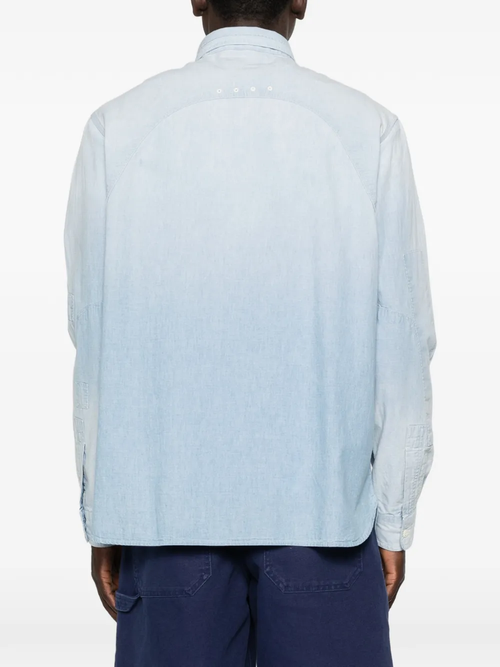 Polo Ralph Lauren Chambray button-up overhemd Blauw