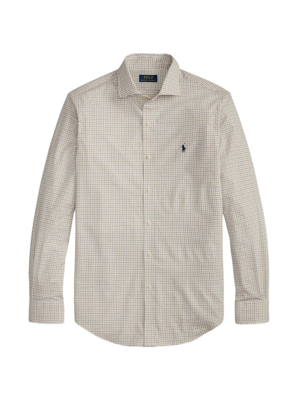 Polo Ralph Lauren embroidered plaid shirt - Toni neutri