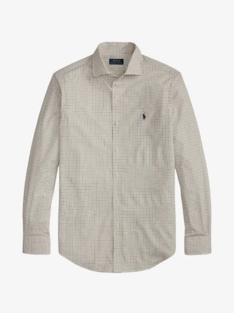 Polo Ralph Lauren camisa bordada a cuadros