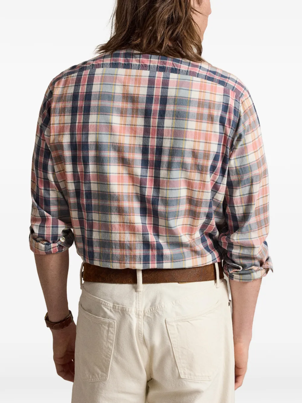 Polo Ralph Lauren Geruit overhemd Grijs