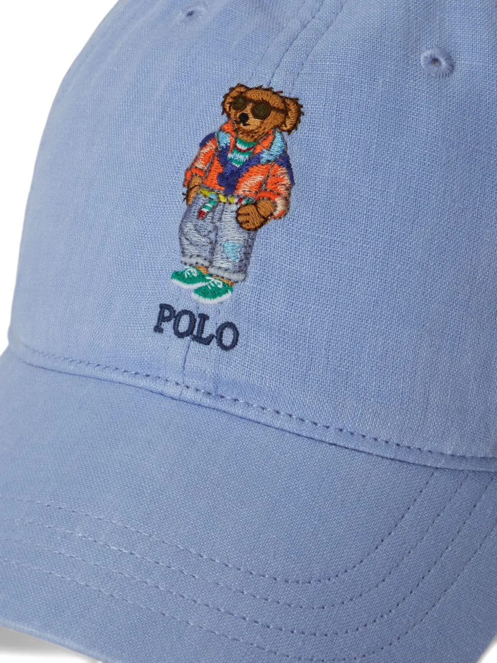 Polo Ralph Lauren Polo Bear honkbalpet met geborduurd logo Blauw