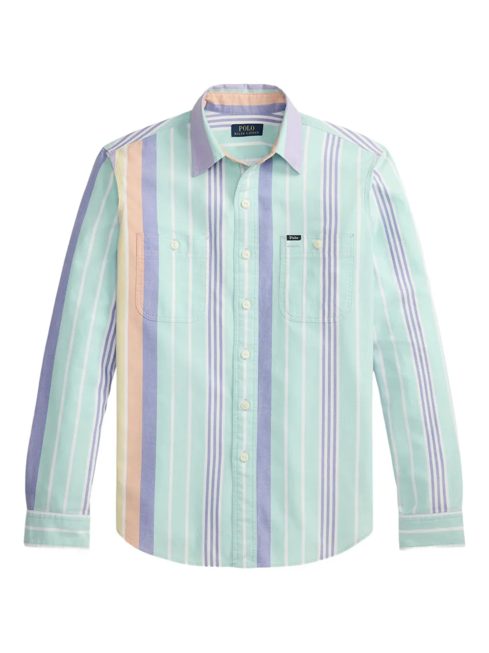 Polo Ralph Lauren Camicia con dettaglio a righe - Verde