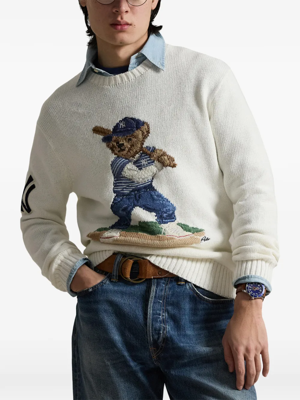 Polo Ralph Lauren Polo Bear trui Beige