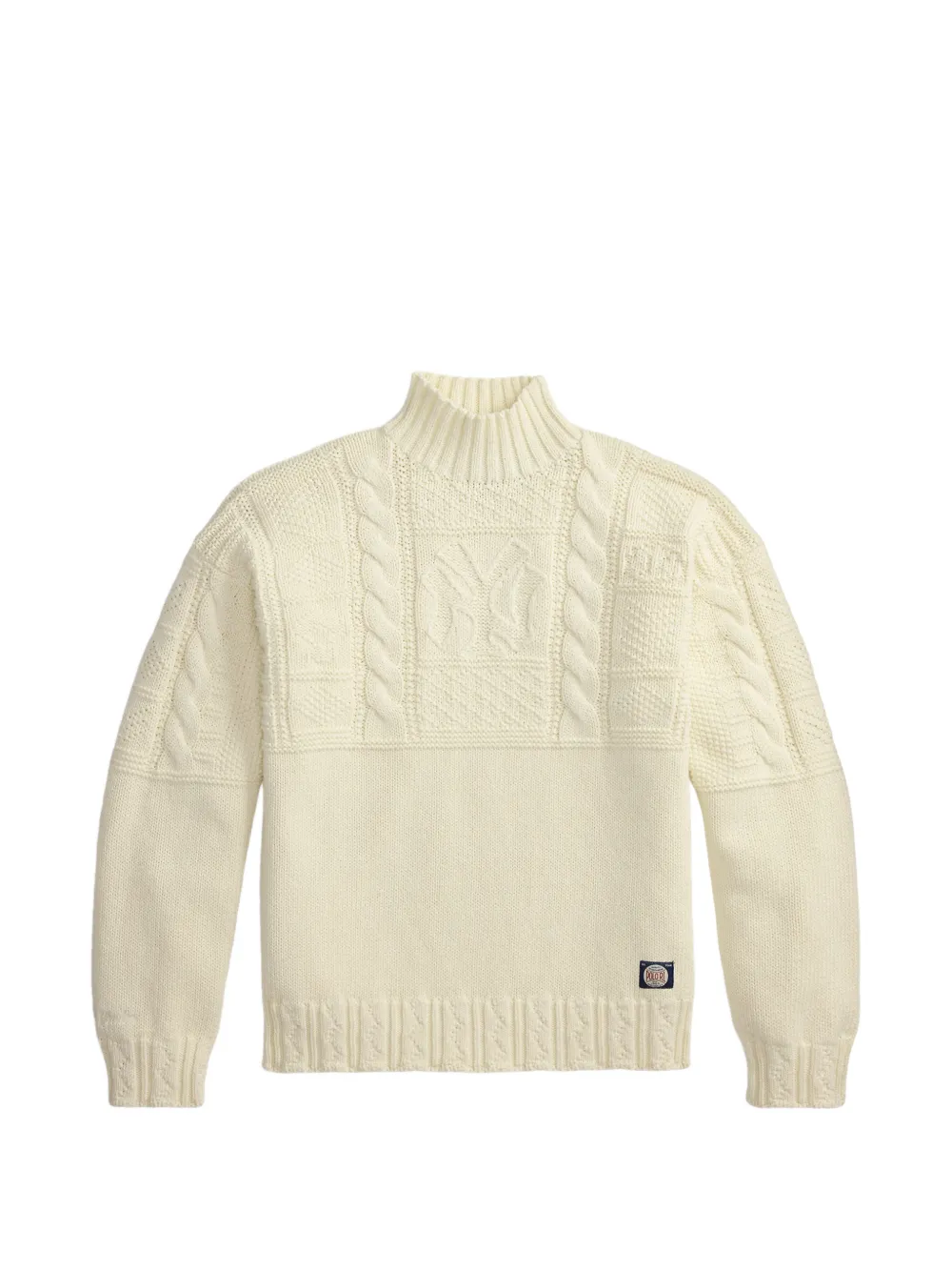 Polo Ralph Lauren cable-knit roll-neck sweater - Toni neutri