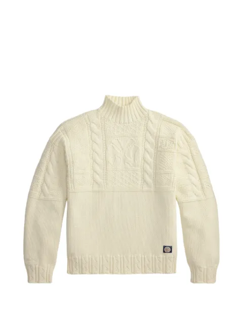 Polo Ralph Lauren cable-knit roll-neck sweater
