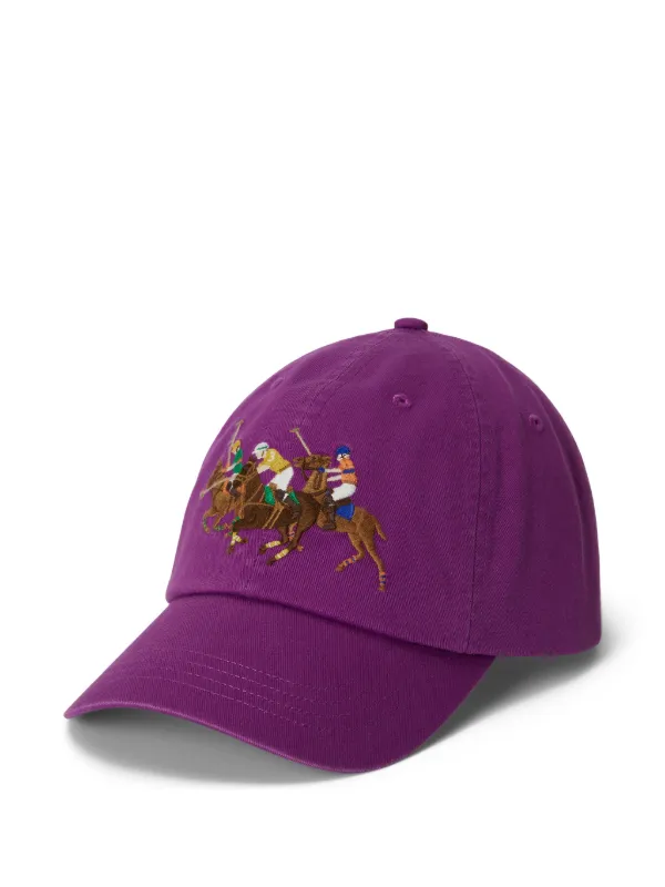 Polo Ralph Lauren ポロポニー キャップ | パープル | FARFETCH JP