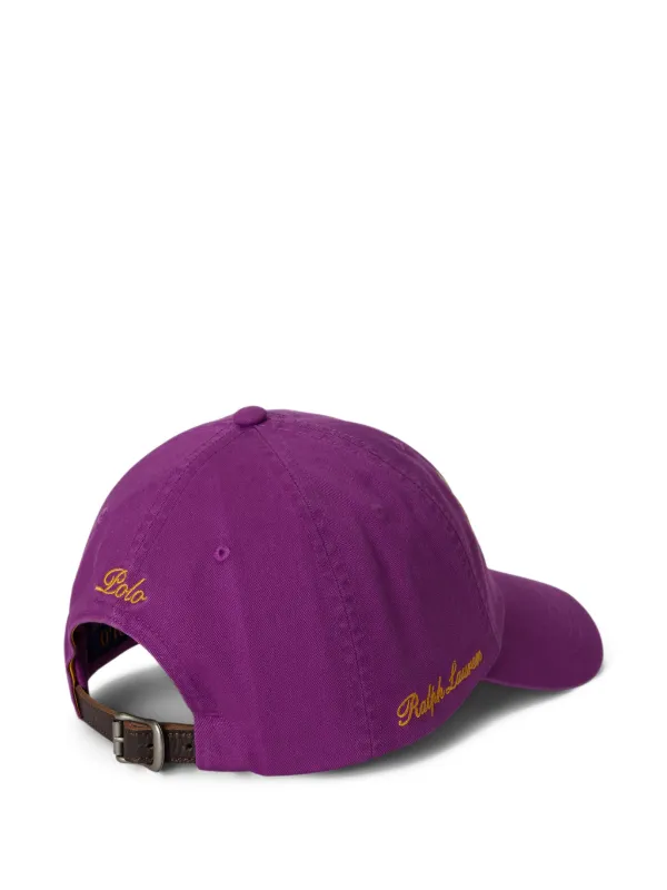 Polo Ralph Lauren ポロポニー キャップ | パープル | FARFETCH JP