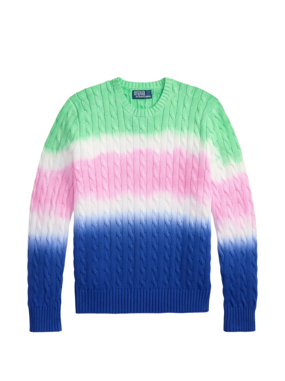 Polo Ralph Lauren dye cable-knit sweater - Blu