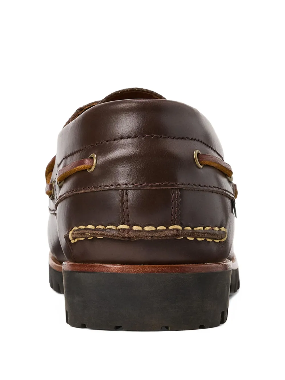 Polo Ralph Lauren Leren bootschoenen Bruin