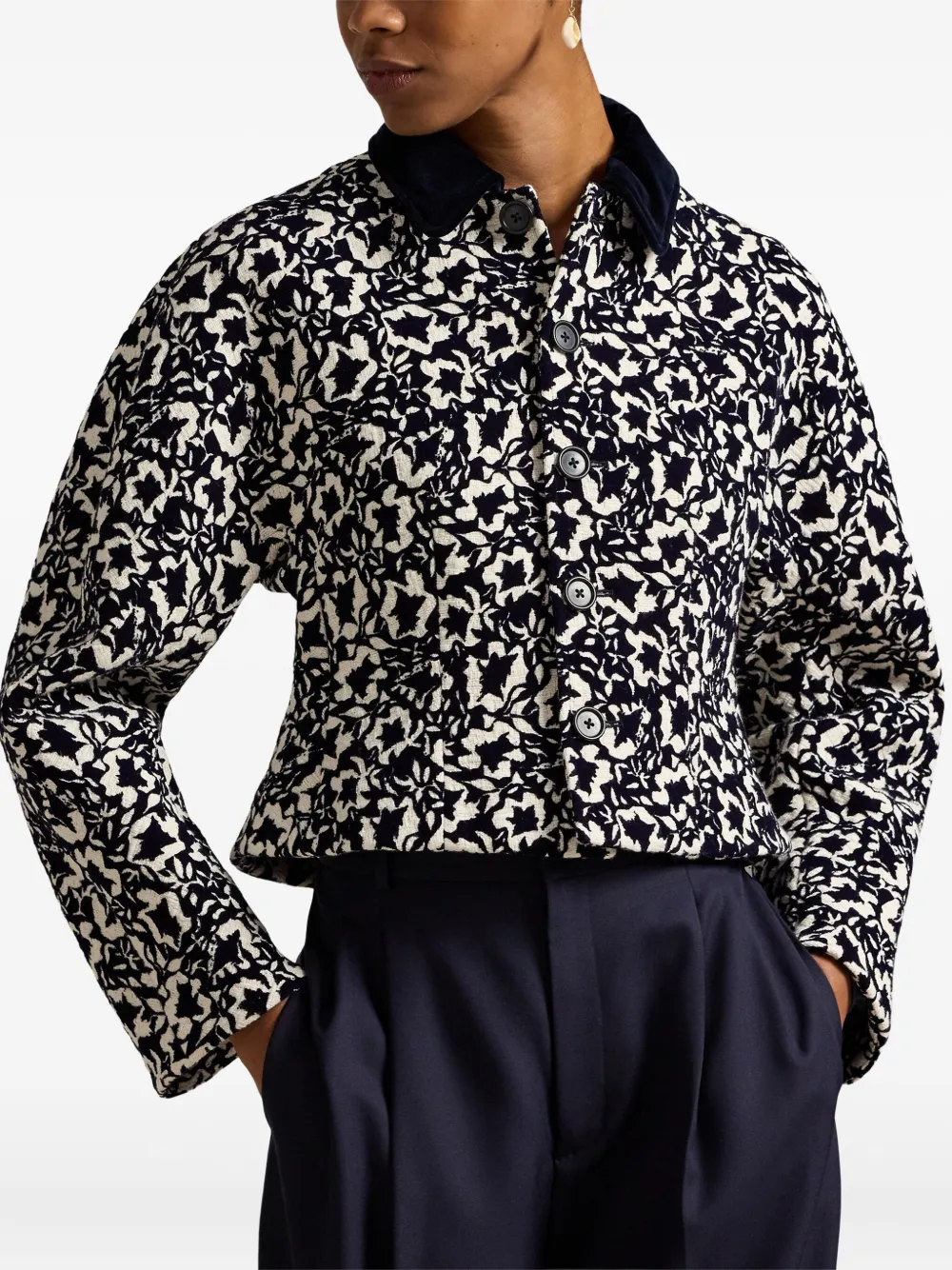 Polo Ralph Lauren Jack met bloemenprint Blauw