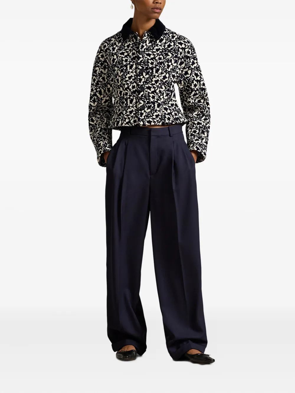 Polo Ralph Lauren Jack met bloemenprint Blauw