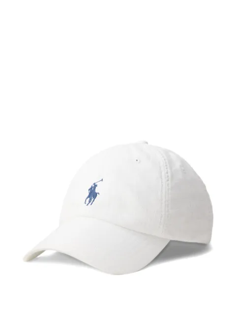 Polo Ralph Lauren 로고 자수 베이스볼 캡 모자