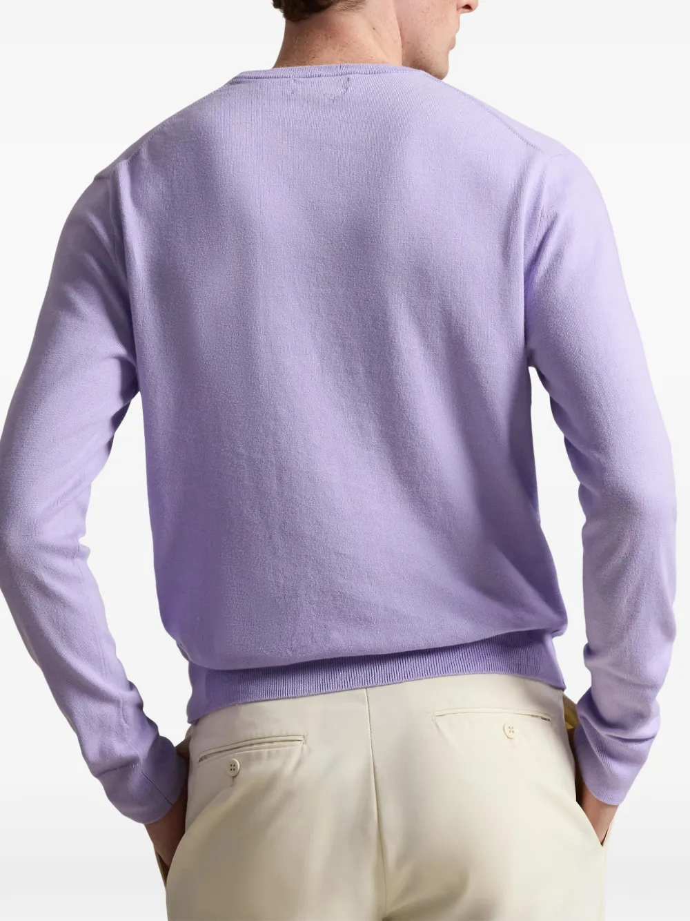 Polo Ralph Lauren slim fit trui Paars