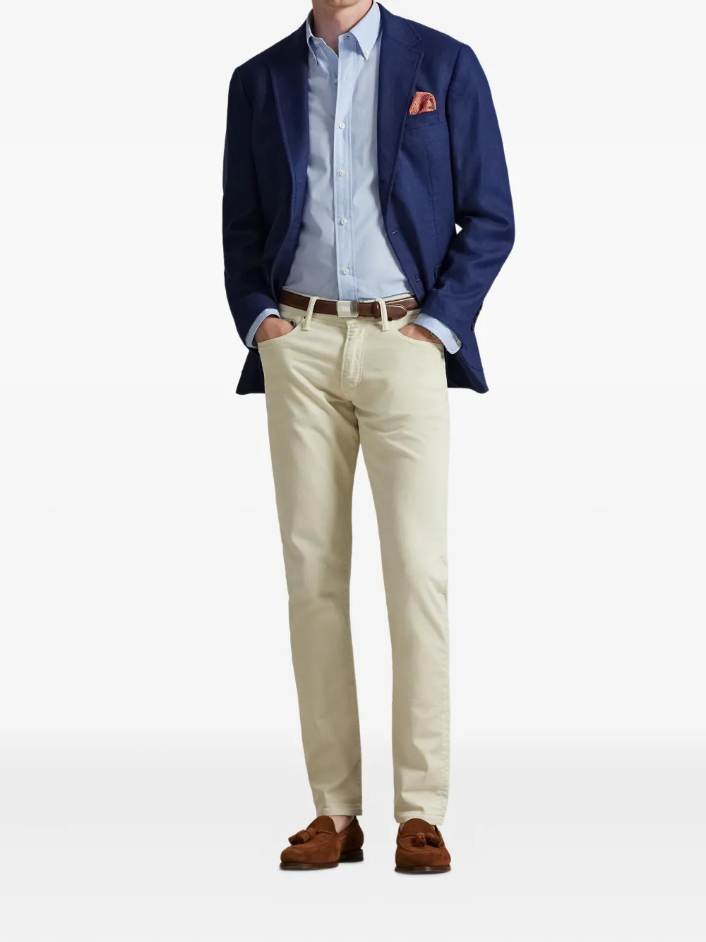 Polo Ralph Lauren Overhemd met knopen Blauw