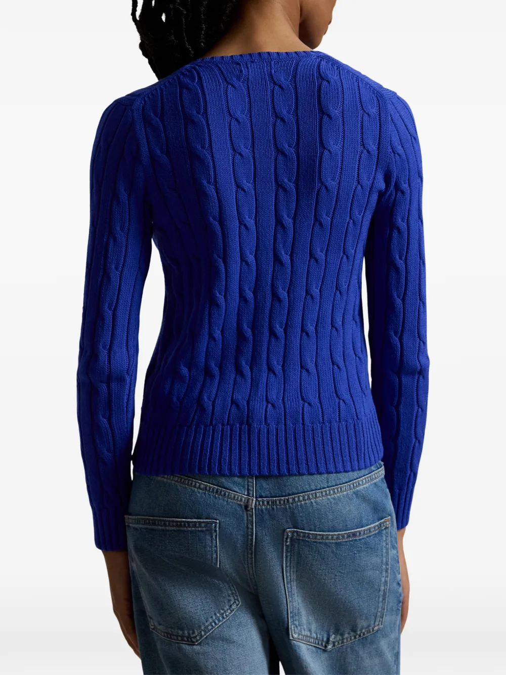 Polo Ralph Lauren Kabelgebreide trui Blauw