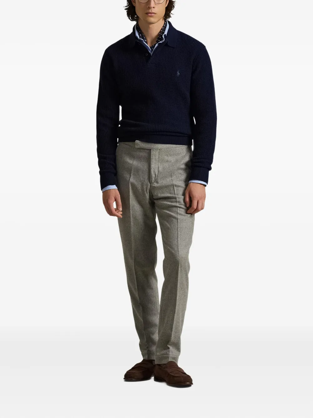 Polo Ralph Lauren Poloshirt met geborduurd logo - Blauw