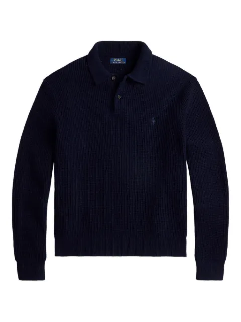 Polo Ralph Lauren قميص بولو مطرز بشعار الماركة