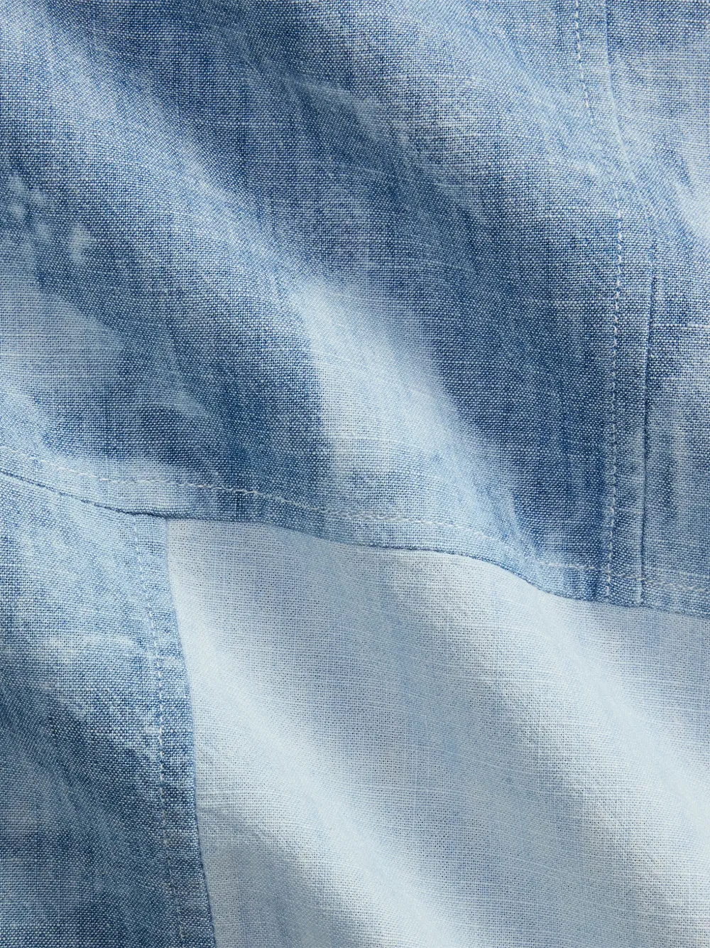 Polo Ralph Lauren Overhemd met patchwork Blauw