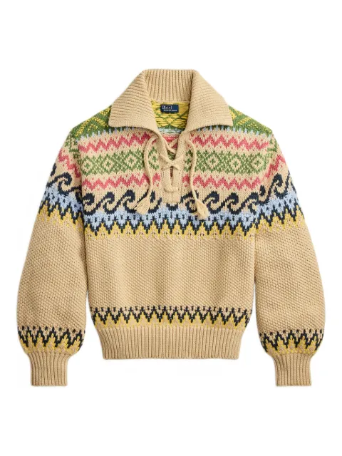 Polo Ralph Lauren lace-up sweater