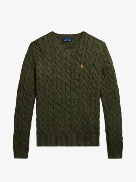 Polo Ralph Lauren cable-knit long-sleeve sweater