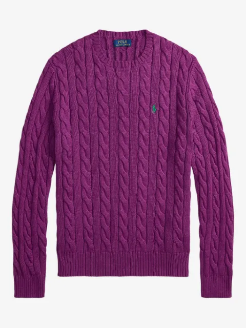 Polo Ralph Lauren pull en maille torsadée
