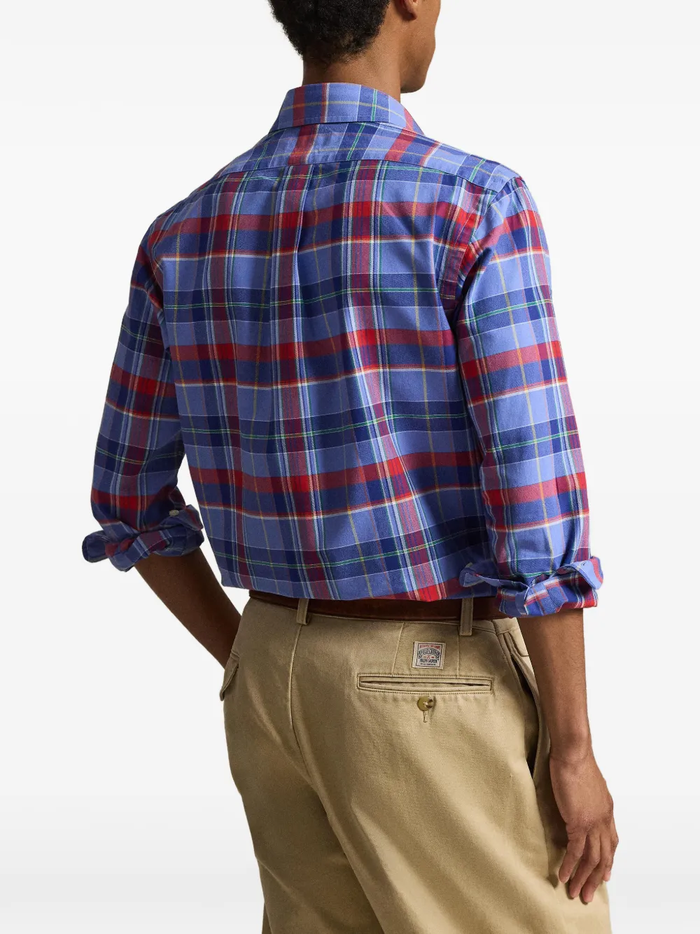 Plaid Patch-Pocket Shirt