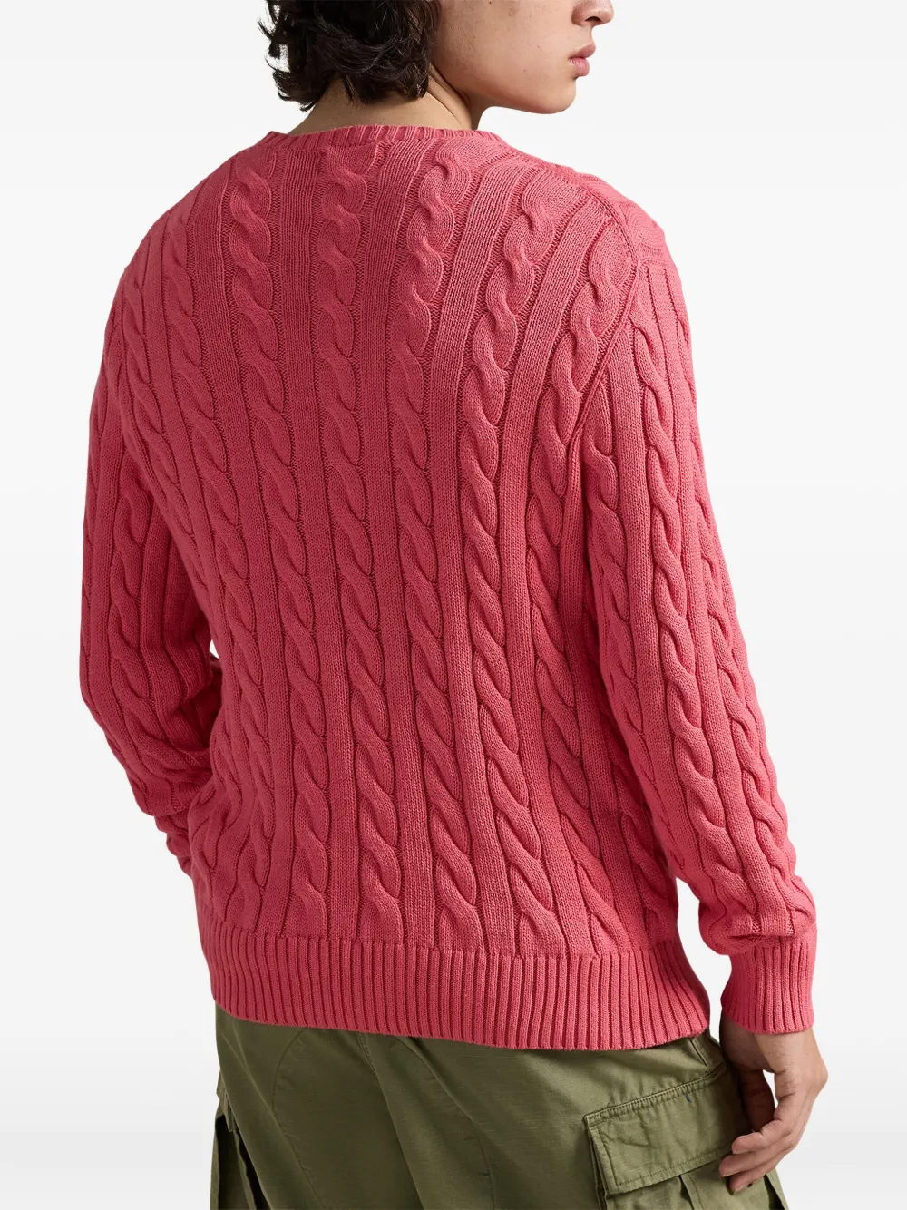 Polo Ralph Lauren Kabelgebreide trui Roze