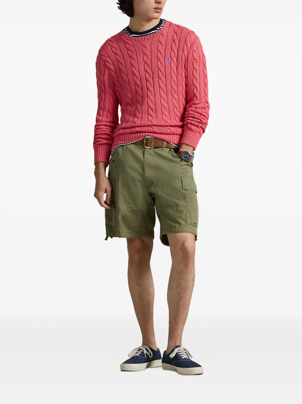 Polo Ralph Lauren Kabelgebreide trui Roze