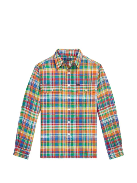 Polo Ralph Lauren plaid-pattern shirt