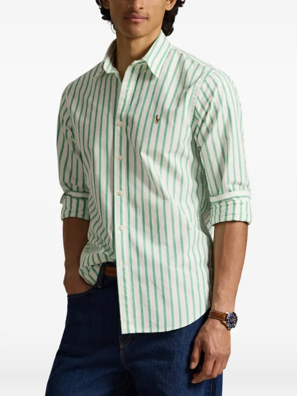 Polo Ralph Lauren ストライプ シャツ | ホワイト | FARFETCH JP