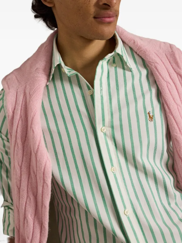 Polo Ralph Lauren ストライプ シャツ | ホワイト | FARFETCH JP