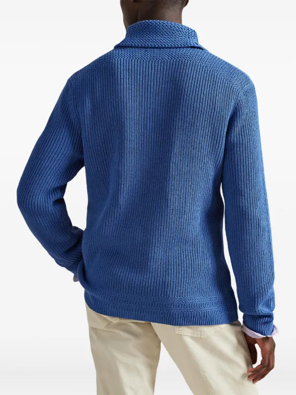 Polo Ralph Lauren ショールカラーカーディガン | ブルー | FARFETCH JP