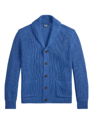 Ralph Lauren RRL ショールカラー カーディガン | ブルー | FARFETCH JP